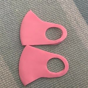 Pack of 2 pink mask!!